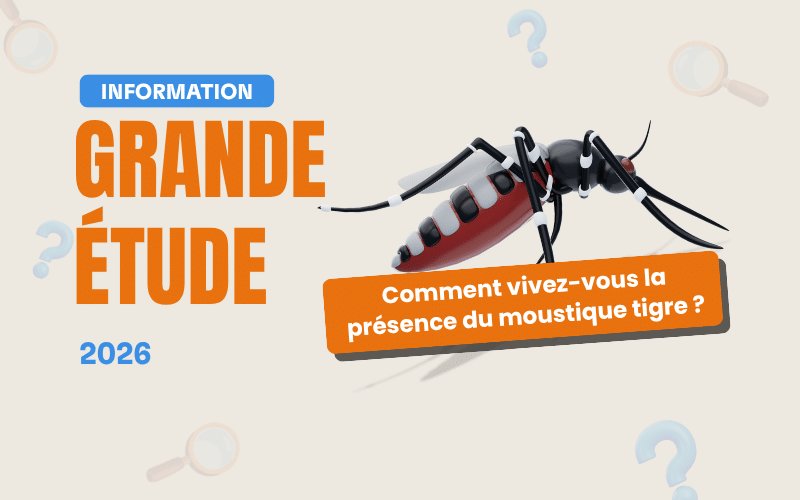 Lancement d&rsquo;une étude sur la prévention du moustique tigre : comprendre l&rsquo;engagement citoyen